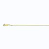 10K YELLOW GOLD BOX 050 GAUGE 26" CHAIN NECKLACE (AVAILABLE IN LENGTHS 7" - 30")